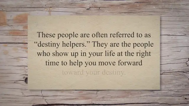 Video thumbnail for 7 Steps To Identify Your Destiny Helpers [+ Scriptures]