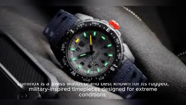 Video thumbnail for Luminox