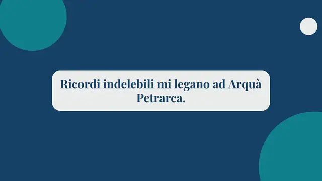 Video thumbnail for COSA VEDERE AD ARQUÀ PETRARCA: 5 LUOGHI DA NON PERDERE