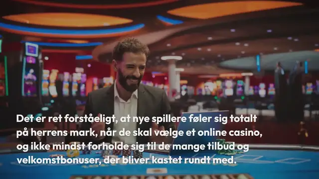 Video thumbnail for Sammenlign casino bonusser