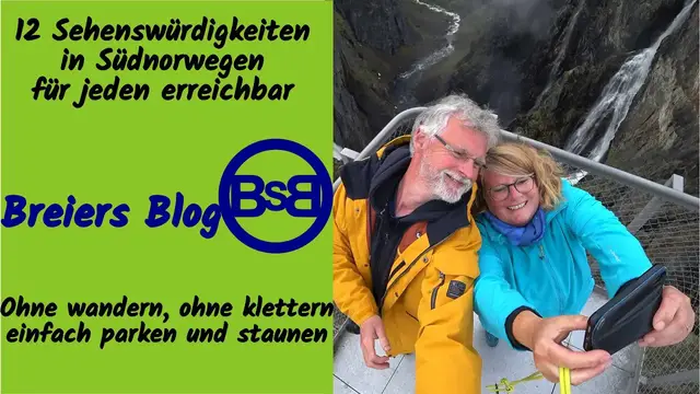 'Video thumbnail for 12 Sehenswürdigkeiten Südnorwegens, ohne wandern und ohne klettern'