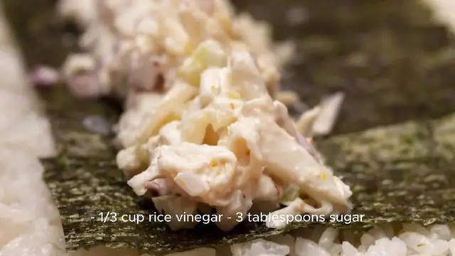 Video thumbnail for sushi rice recipe