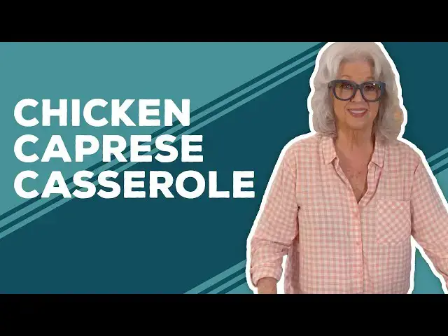 Video thumbnail for Love & Best Dishes: Chicken Caprese Casserole Recipe | Chicken Recipes for Dinner