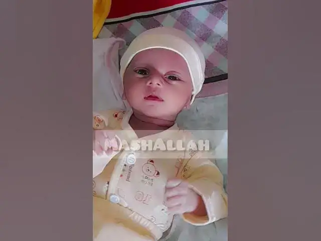 Video thumbnail for Muhammad Ki 1st Video |Muhammad K Channel Par ❤️ |MashAllah #viral #muhammad #cutebaby