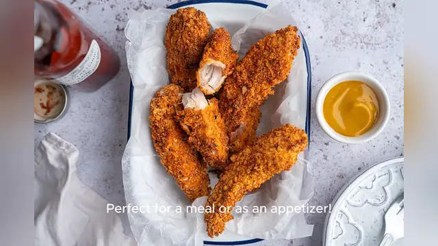 Video thumbnail for fried chicken tenders recipe