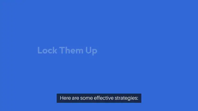 Video thumbnail for How To Secure Your Homes Outdoor Tools