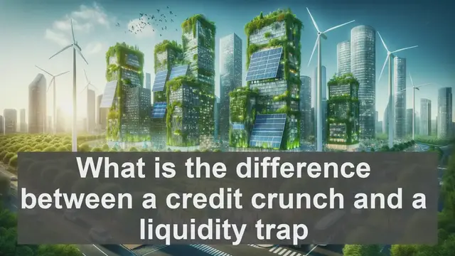 Video thumbnail for What is the difference between a credit crunch and a liquidity trap?