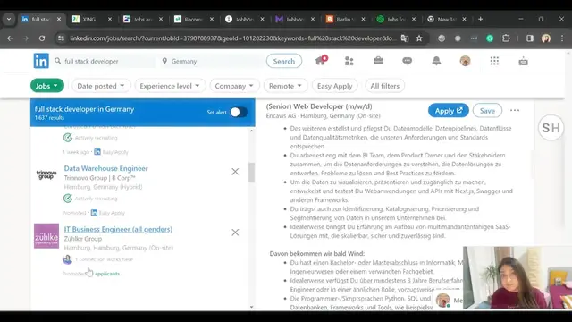 Video thumbnail for Job searching websites in Germany for 2024- Used by HR's in Germany Jobs in Germany