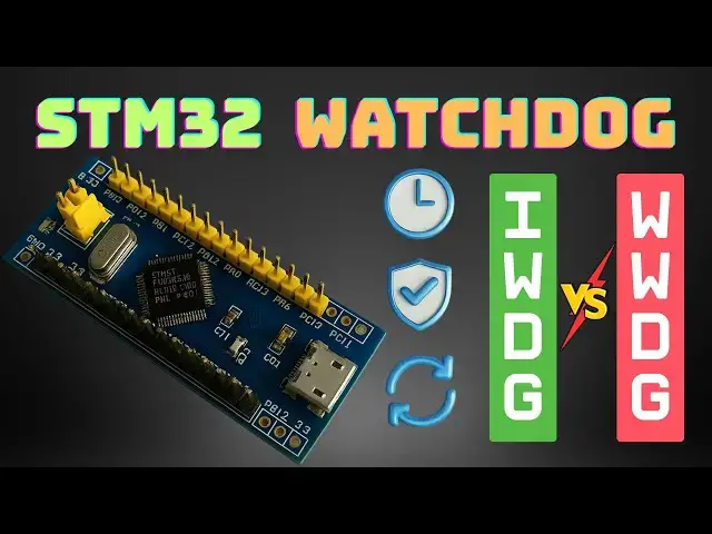 Video thumbnail for STM32 Watchdog Tutorial – IWDG vs WWDG with Examples
