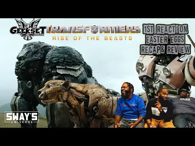 Video thumbnail for Transformers : Rise of the Beasts Recap & Review | Geekset