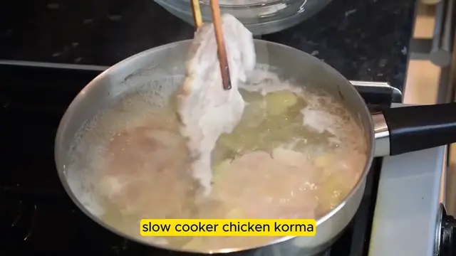 Video thumbnail for _Slow Cooker Chicken Korma