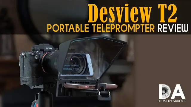 Video thumbnail for Desview T2 Portable Teleprompter Review | 4K