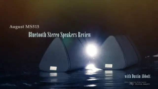 Video thumbnail for August MS515 Stereo Bluetooth Speakers Review | Welcome to Stereo Separation