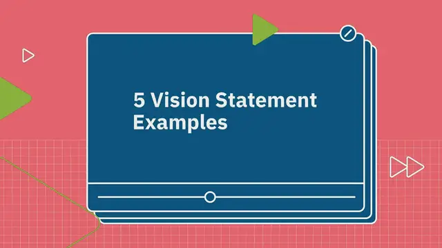 Video thumbnail for 5 Vision Statement Examples