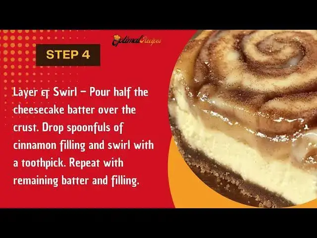 Video thumbnail for Decadent Cinnamon Roll Cheesecake – The Ultimate Dessert Recipe! 🍰✨