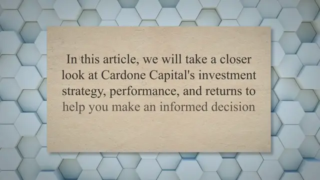 Video thumbnail for Exploring Cardone Capital: A Comprehensive Analysis of Passive Real Estate Investment Returns
