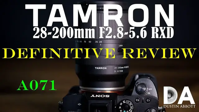 Video thumbnail for Tamron 28-200mm F2.8-5.6 RXD (A071) Definitive Review | 4K