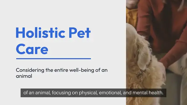 Video thumbnail for Holistic Pet Care