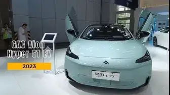 Video thumbnail for ALL NEW 2023 GAC Aion Hyper GT EV - Exterior And Interior.