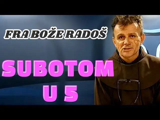 Video thumbnail for Fra Bože Radoš - slučaj "Domestos" u Hercegovačkoj Provinciji, samostani= besplatni "starački domovi