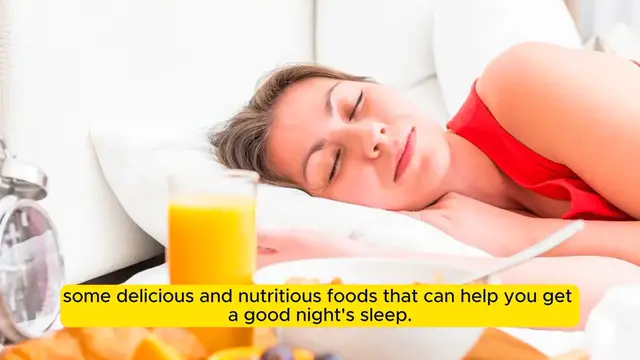 Video thumbnail for _9 Foods That Help Sleep, According to Dietitians