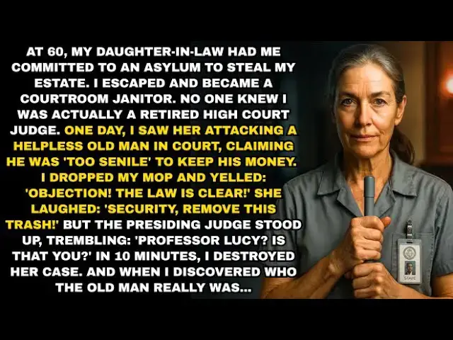 Video thumbnail for My DIL LAUGHED When A JANITOR Defended Him. But GASPED When She Revealed She Was The Judge’s Boss