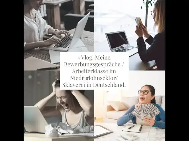 'Video thumbnail for #DailyVlog! Meine Bewerbungsgespräche Arbeiterklasse im Niedriglohnsektor/ Sklaverei in Deutschland.'