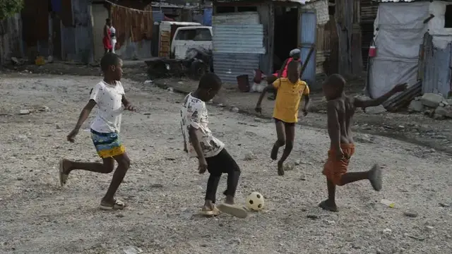 'Video thumbnail for At least 8 children dead in drone attack in gang-controlled slum in Haiti'