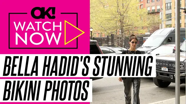 Video thumbnail for Bella Hadid Shows Off Her Tanned and Toned Physique in Tiny Plaid Bikini: Photo