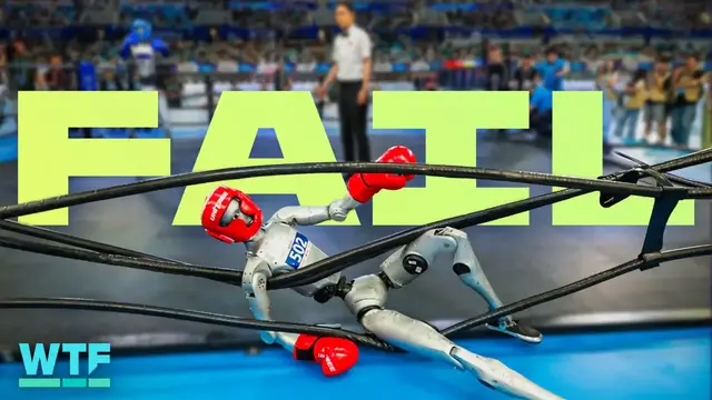 Video thumbnail for Highlights From China's Humanoid Robot Olympics