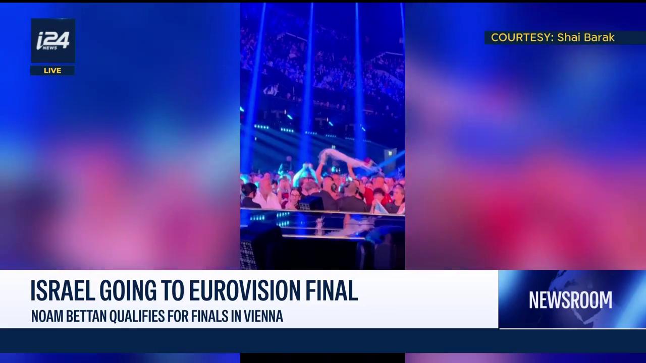 Video thumbnail for Israel advances to Eurovision finals despite protests