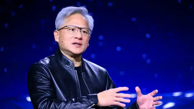 Video thumbnail for Nvidia CEO Urges U.S.-China Talks Over Potentially Dangerous A.I.