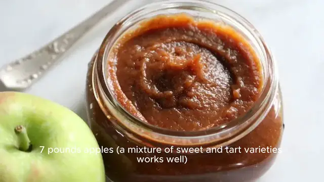 Video thumbnail for Apple butter recipe for canning