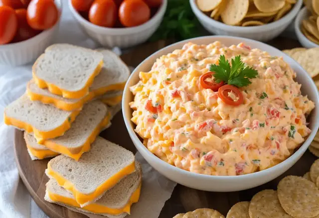Video thumbnail for Classic Pimento Cheese Recipe