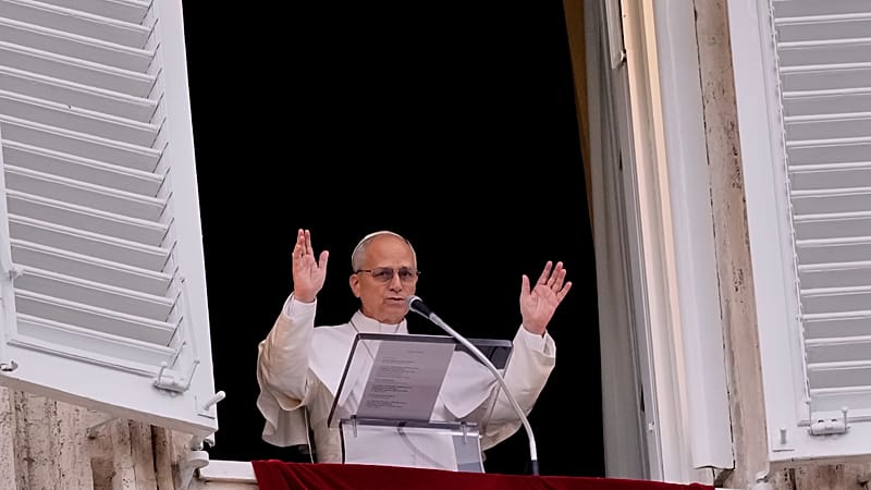 Video thumbnail for Catholic Pope Leo XIV calls for an end to violence in Nigeria