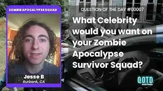 Video thumbnail for Jesse B wants The Rock to join his Zombie Survival Squad. The hunk himself!