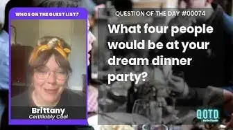 Video thumbnail for Brittany's Dream Dinner Party: Lucille Ball, Elmo, and more!