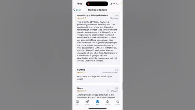 Video thumbnail for Does official iOS ChatGPT app HEAT UP YOUR PHONE?