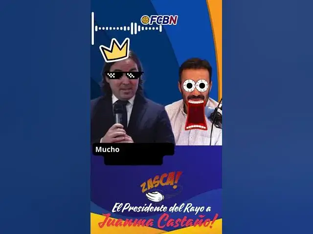 'Video thumbnail for 🟦🟥 ZASCAZO A LA CAVERNA!!! MASTERCLASS DEL PRESIDENTE DEL RAYO #fcbarcelona #laliga #futbol'