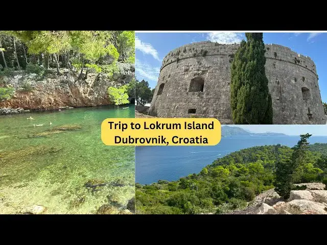 Video thumbnail for Dubrovnik Boat Trip to Lokrum Island. Croatia