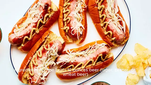 Video thumbnail for Bratwurst recipe