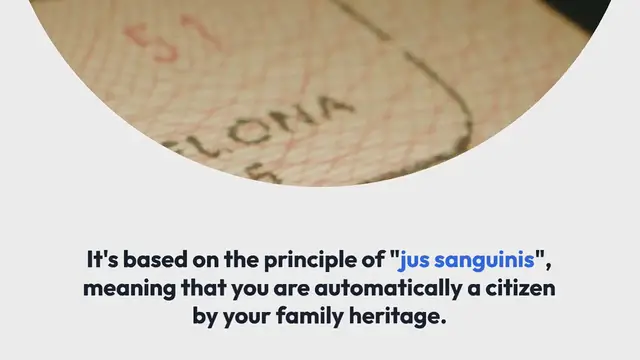 Video thumbnail for Who Is Eligible for Spanish Citizenship by Descent?