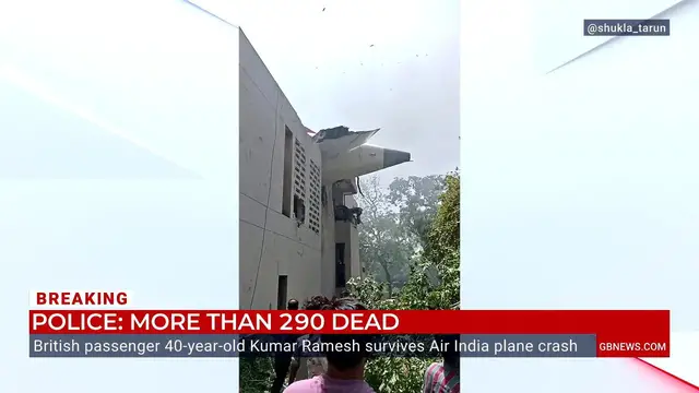 Video thumbnail for Air India crash: miraculous recovery of passenger 'needs to be established', expert claims