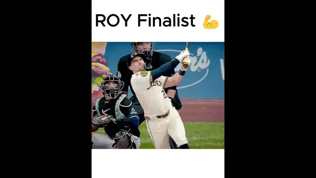 'Video thumbnail for Caleb Durbin Named As Finalist for 2025 NL Rookie of the Year! 💪'