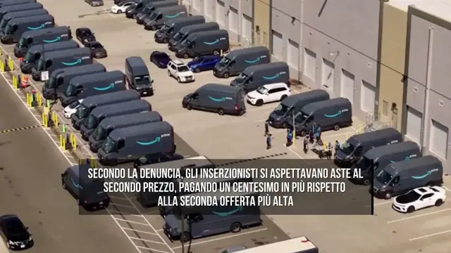 Video thumbnail for Amazon accusata di manipolare le aste pubblicitarie, in gioco miliardi di dollari.