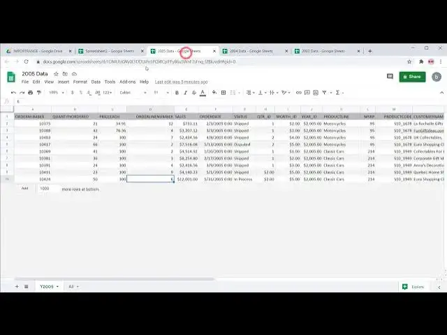 'Video thumbnail for Google Sheets Import Data - Import from multiple spreadsheets to one range'