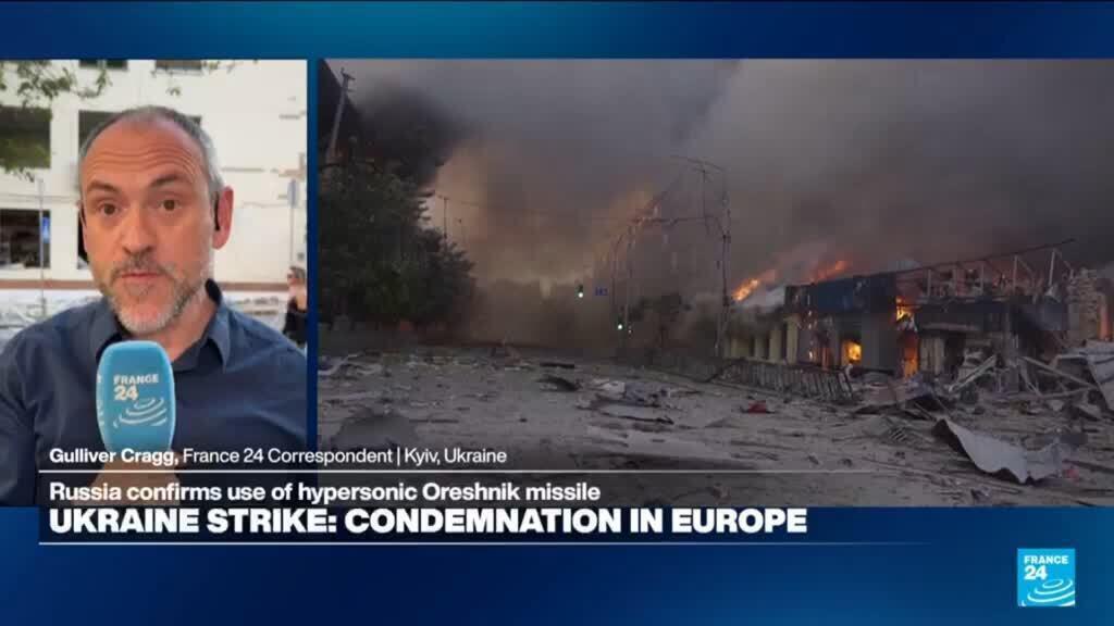 Video thumbnail for 'We don't know what the death toll among military personnel is': Kyiv reels from Russian strikes