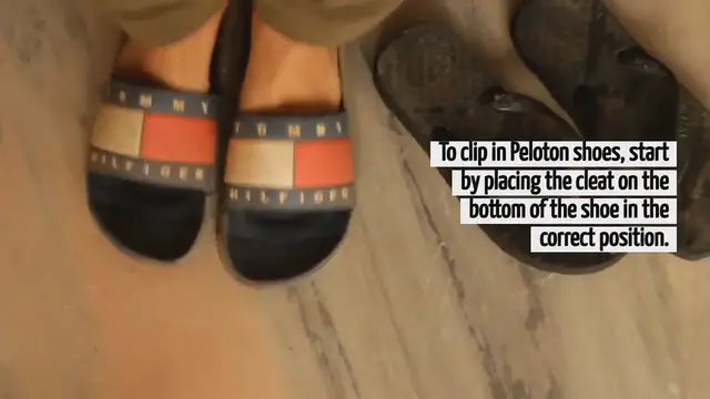 Video thumbnail for How To Clip In Peloton Shoes