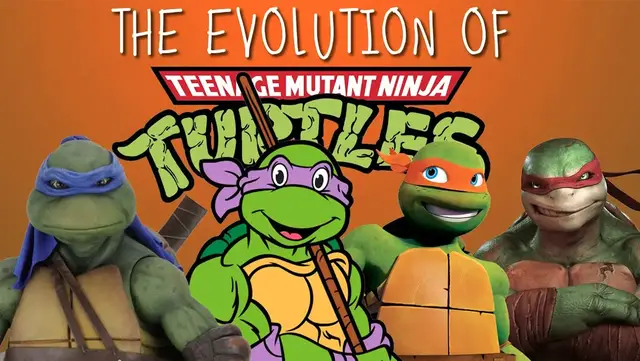 'Video thumbnail for The Radical Evolution Of The Teenage Mutant Ninja Turtles'