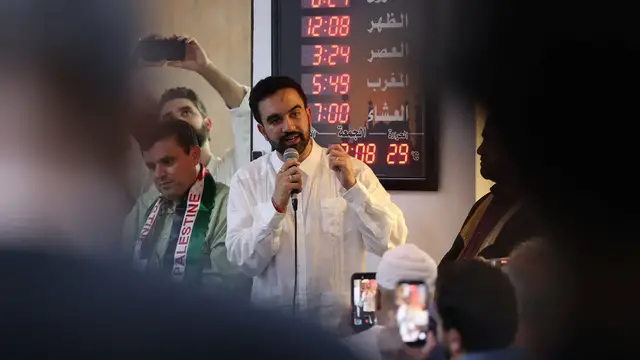 'Video thumbnail for Mamdani cites Malcolm X during first Friday prayers after NYC mayoral win'